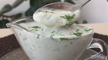 Рецепт Сырного соуса Дор Блю