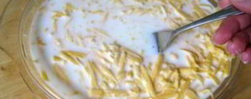 Шаг 4: сырного соуса в микроволновке