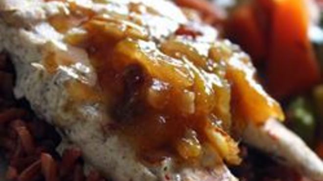 Рецепт Яблочного соуса чатни с горчицей