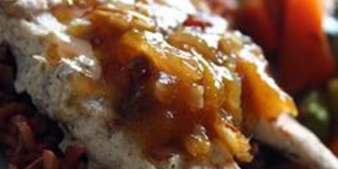 Рецепт яблочного соуса чатни с горчицей