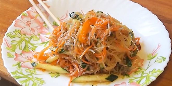 Рецепт заправки для фунчозы по-корейски