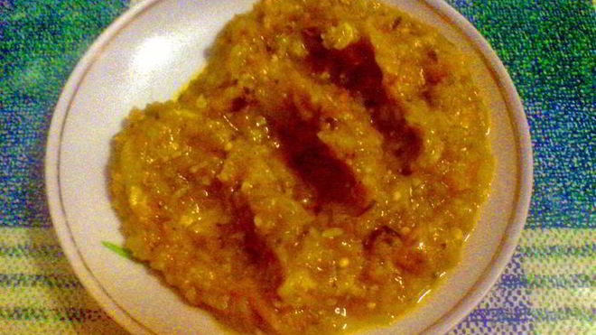 Рецепт Зеленого соуса кисло-сладкий из алычи