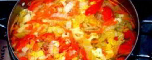 Шаг 2: белого супа с морепродуктами