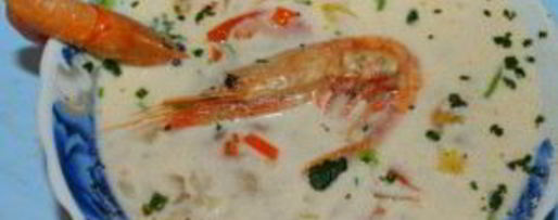 Шаг 8: белого супа с морепродуктами