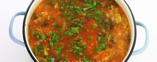 Шаг 11: борща из свежей капусты