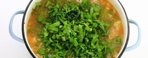 Шаг 9: борща из свежей капусты