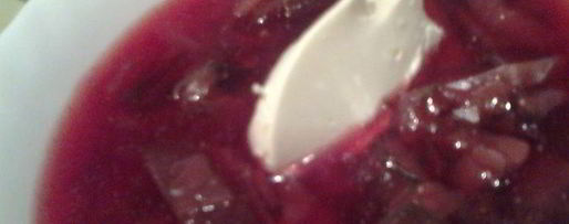 Шаг 6: борща из запеченной свеклы