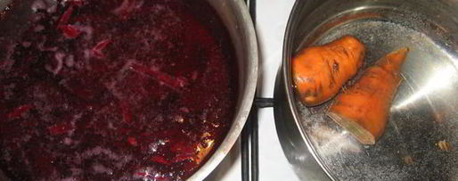 Шаг 1: борща холодного с креветками