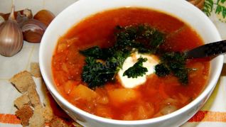 Рецепт Борща классического с курицей