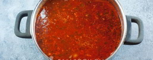 Шаг 19: борща классического с мясом