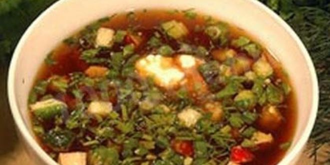 Рецепт борща криворожского холодного