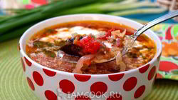 Рецепт Борща с черносливом