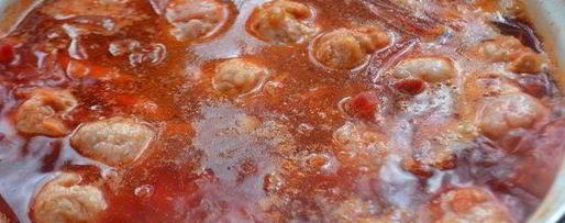 Шаг 5: борща с фрикадельками