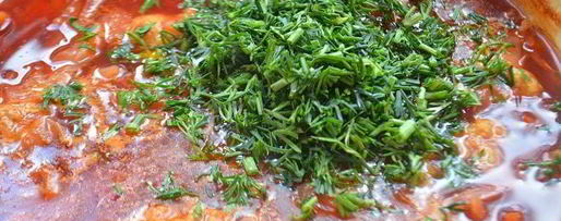 Шаг 6: борща с фрикадельками