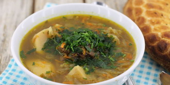 Рецепт борща с говядиной