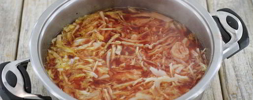 Шаг 7: борща с говядиной