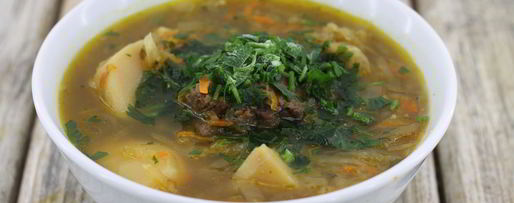 Шаг 8: борща с говядиной