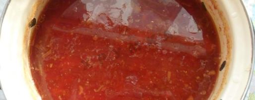 Шаг 7: борща с килькой в томате и фасолью