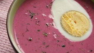 Рецепт Борща с кислым молоком