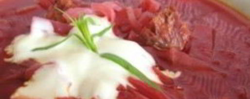 Шаг 7: борща с копчеными ребрышками