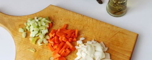 Шаг 5: борща с куриными крылышками