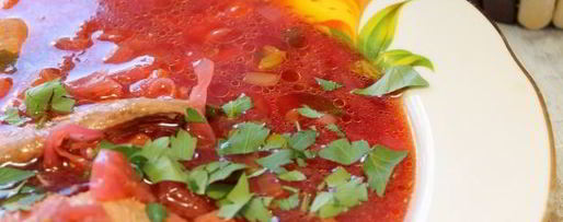 Шаг 10: борща с куриными крылышками