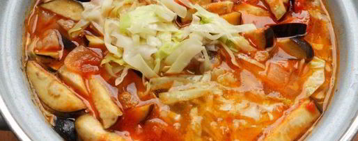 Шаг 7: борща с курицей и баклажанами