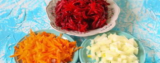 Шаг 3: борща с курицей в мультиварке