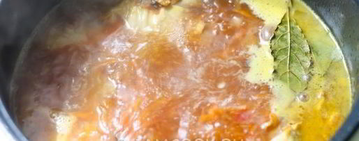 Шаг 5: борща с курицей в мультиварке