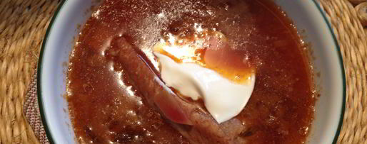 Шаг 10: борща с салом по-мужски