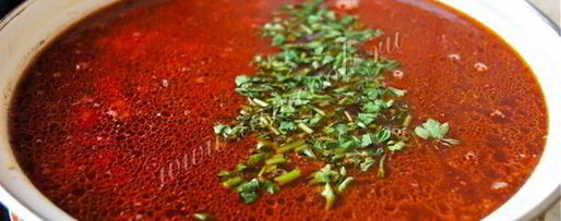 Шаг 6: борща с телятиной