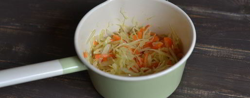 Шаг 4: борща с тушеной капустой