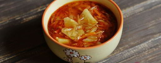 Шаг 9: борща с тушеной капустой