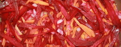 Шаг 1: борща с виноградными листьями