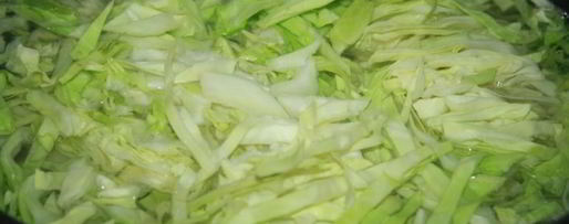 Шаг 2: борща с виноградными листьями