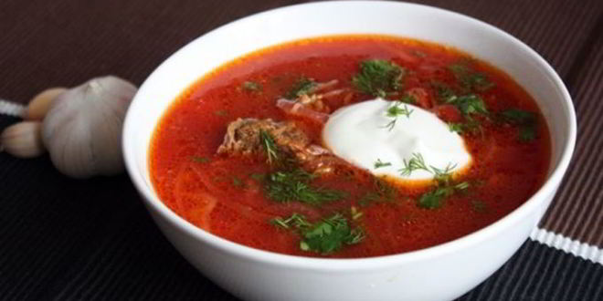 Рецепт борща селянского