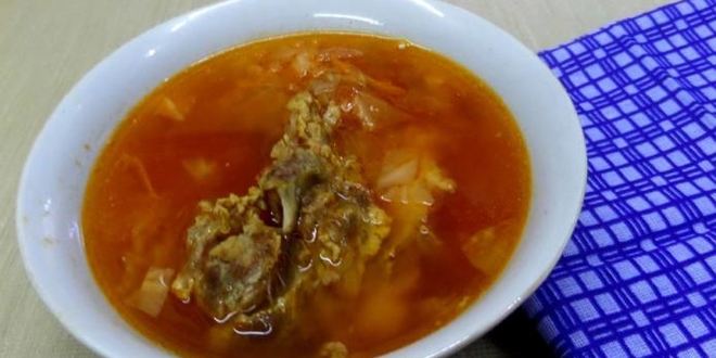 Рецепт борща сибирского