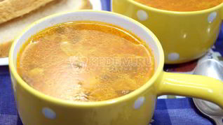 Рецепт Борща со щавелем и овощами