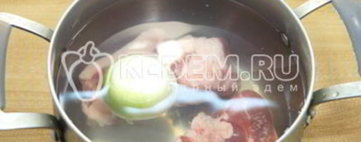 Шаг 2: борща со щавелем