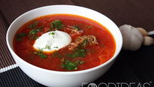 Рецепт Борща со свининой