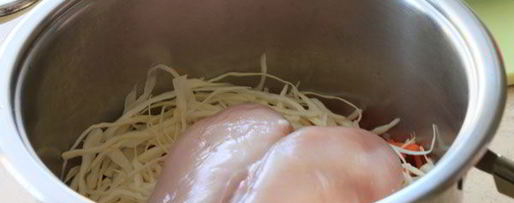 Шаг 2: борща в кастрюле zepter