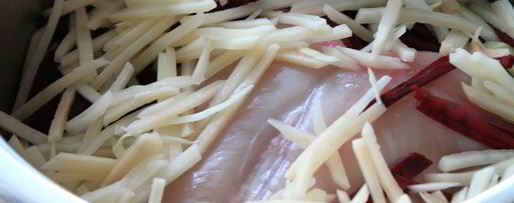 Шаг 3: борща в кастрюле zepter