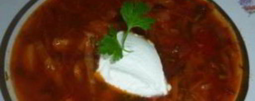 Шаг 8: борща вегетарианского с фасолью