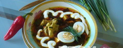 Шаг 6: борща зеленого