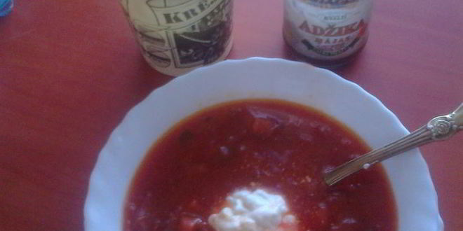 Рецепт борщецка