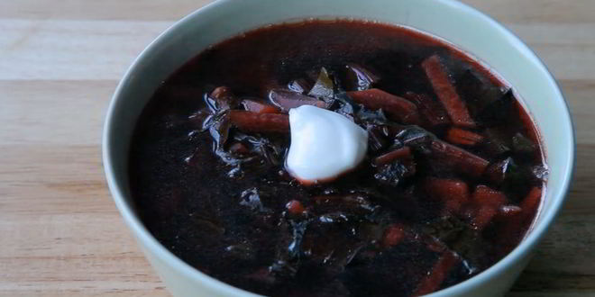 Рецепт ботвиньи — борща с ботвой