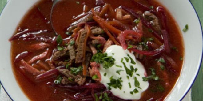 Рецепт боярского борща