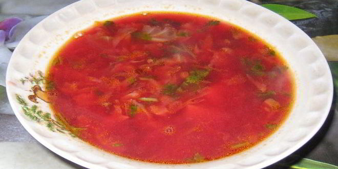 Рецепт фирменного рыбного борща с кинзой