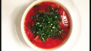 Рецепт Холодного борща из свеклы