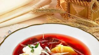 Рецепт Холодного борща с фасолью